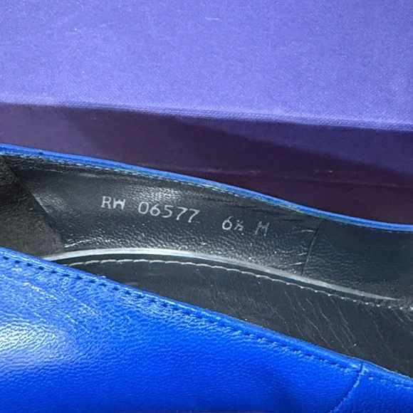 Stuart Weitzman Blue Heels - Picture 7 of 7